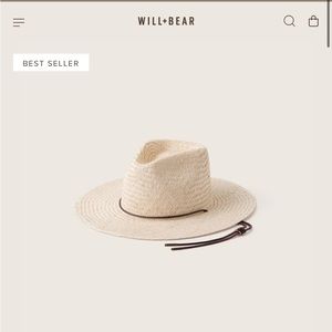 NBW Will & Bear Rider Bone Hat - Size M